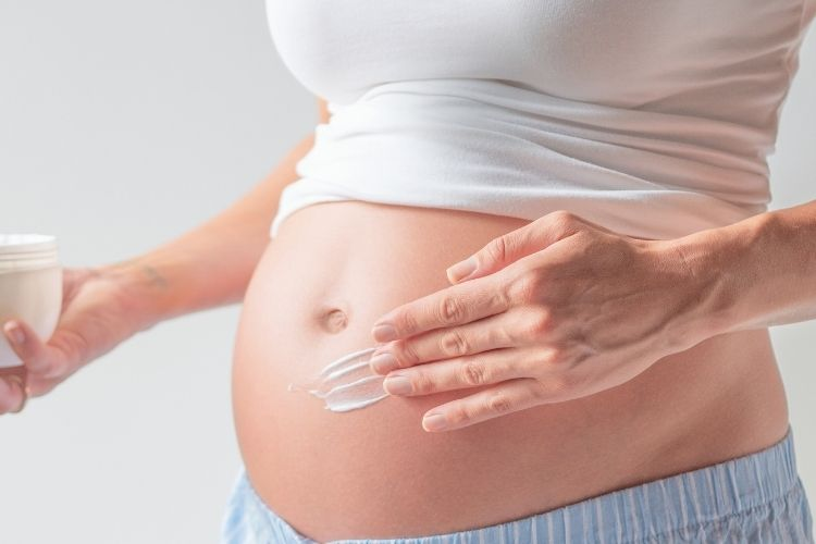 Làm thế nào để giảm thiểu vết rạn ở bụng khi mang thai 3