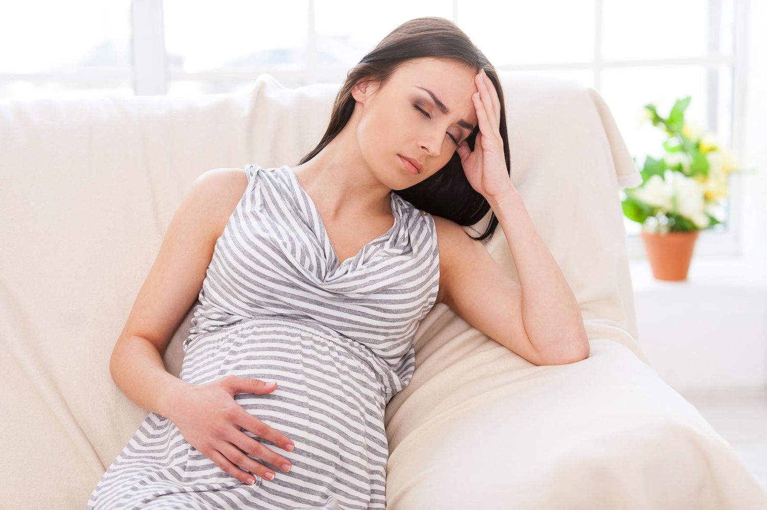 Biện pháp khắc phục chứng đau nửa đầu khi mang thai 1