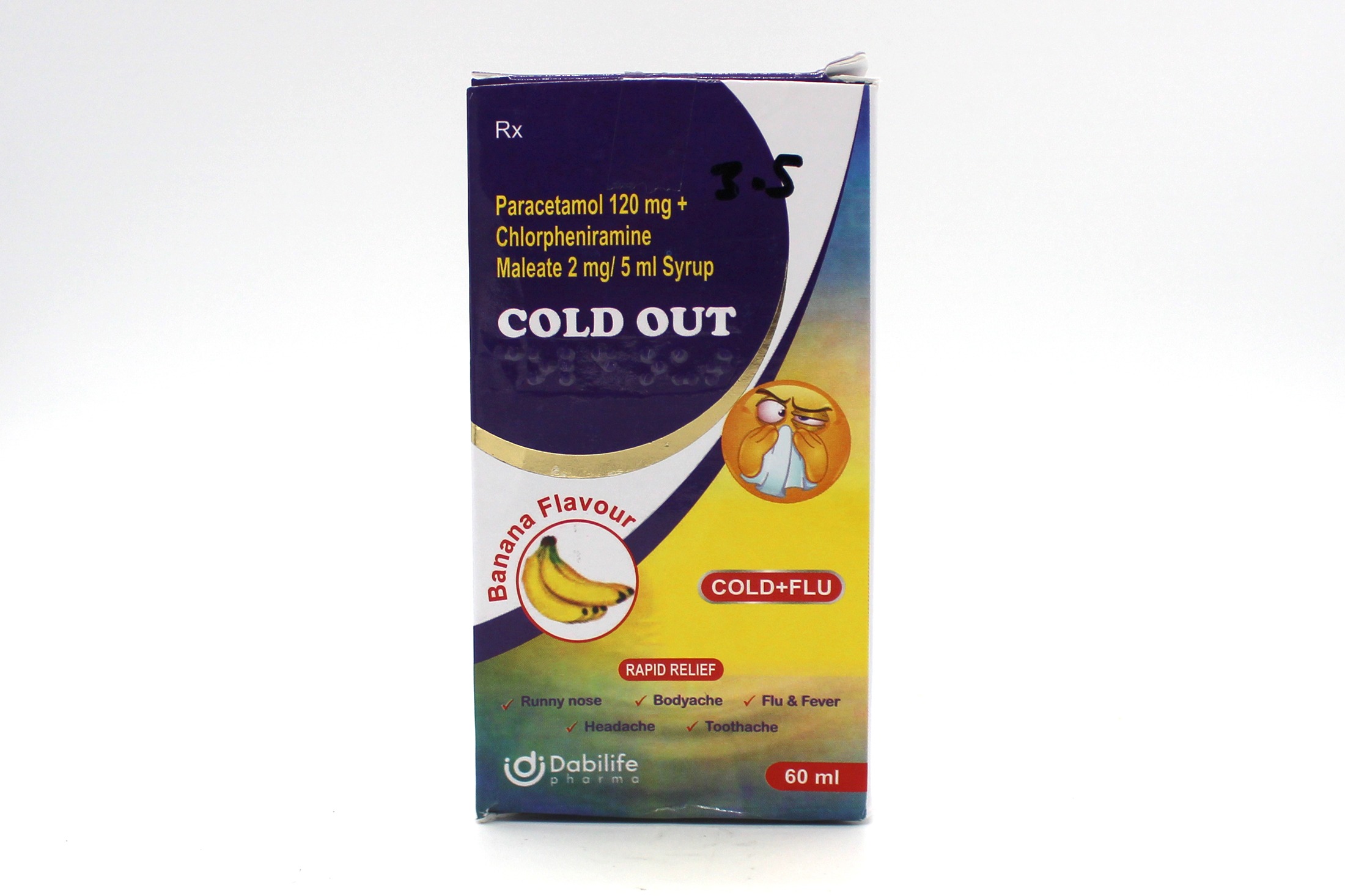 WHO cảnh báo về chất độc hại trong siro trị cảm lạnh Cold Out 1